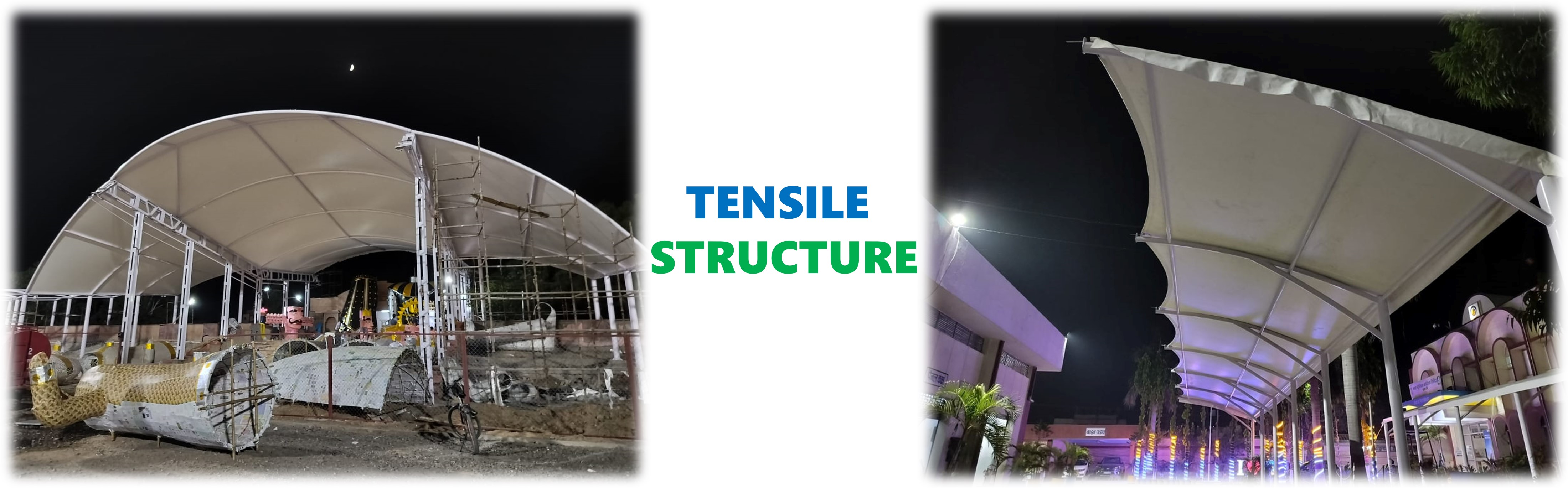 Manufacturer of Tensile Structure From Delhi